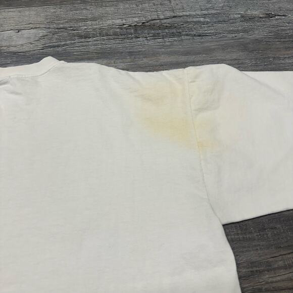 Vintage Gear For Sports John Carroll University White XL Spellout NCCA T-Shirt‎ - Picture 5 of 9